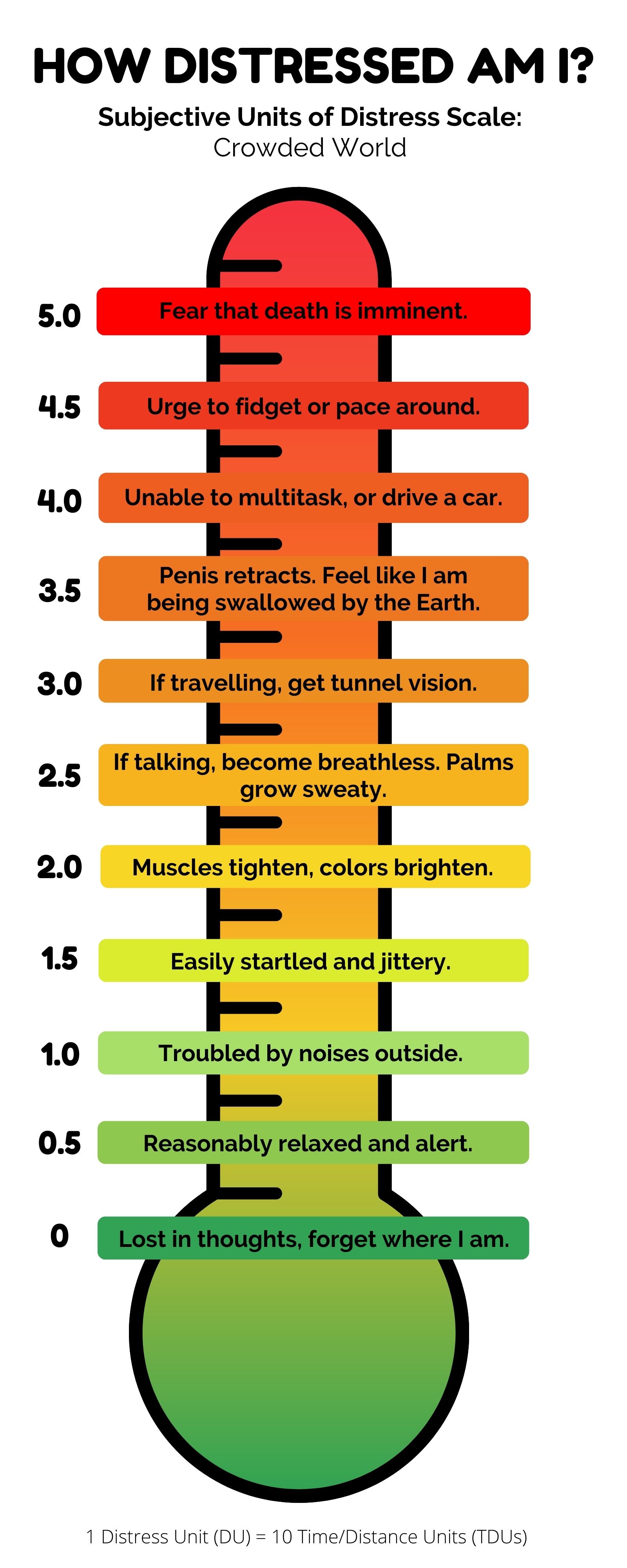 Subjective Distress Scale for Anxiety