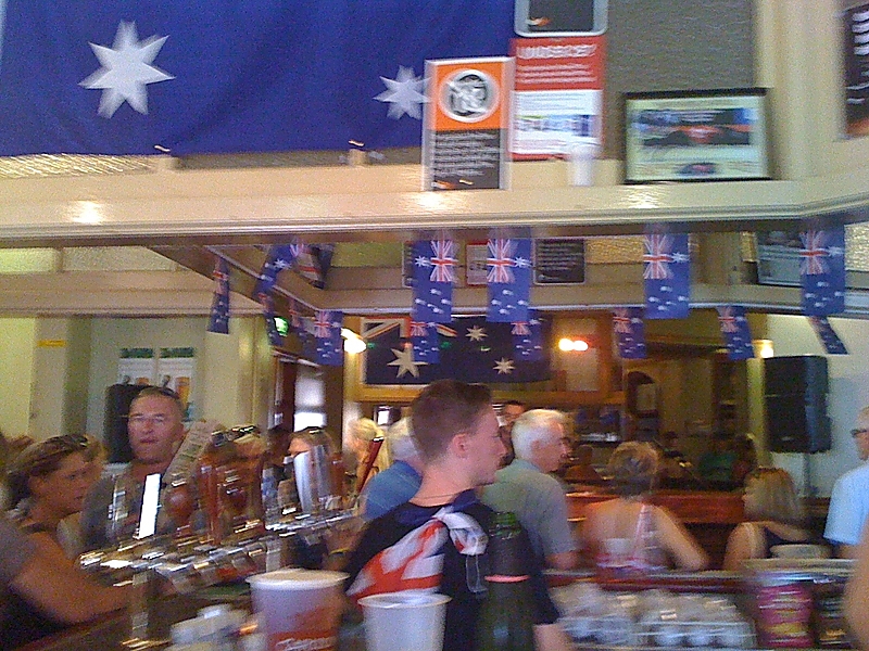 Australia Day in The Rocks, 2013. Photo copyright Robert Sullivan!