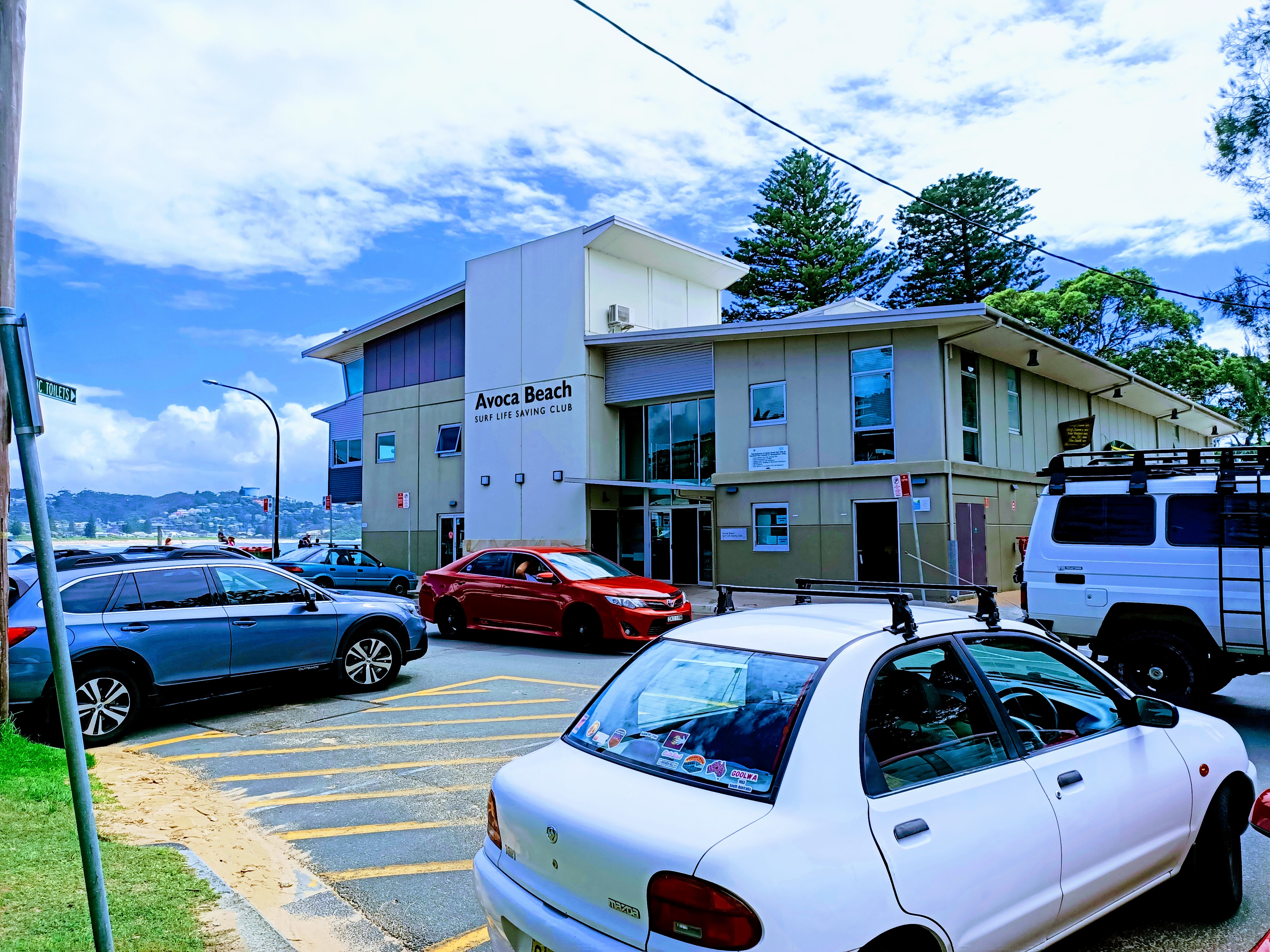 Surf Life Saving Club at Avoca Beach, near Point Cafe