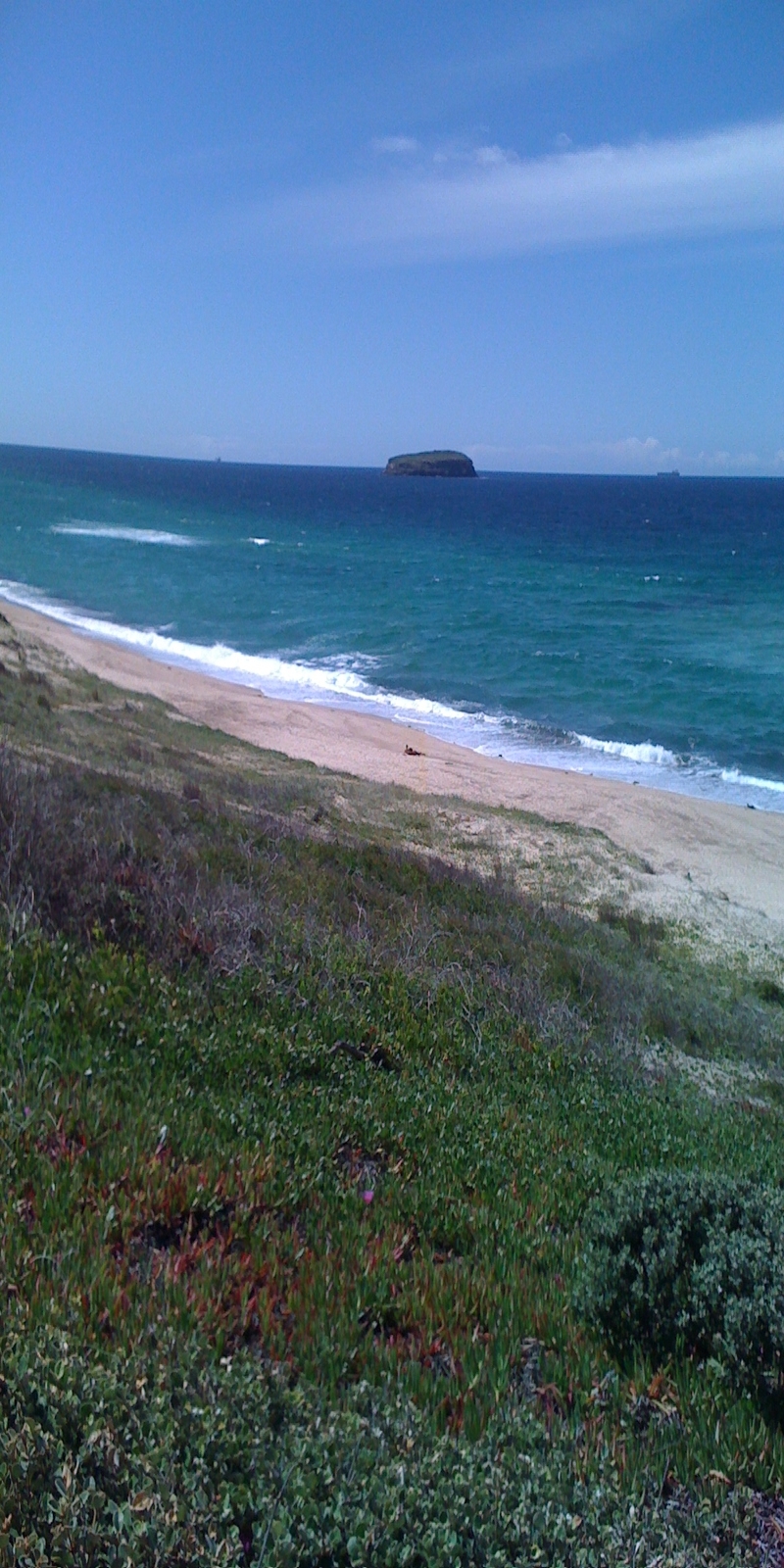 Island off Lakes Beach on the NSW Central Coast, south of Newcastle, north of Sydney, on the Australian Coastal Walk!