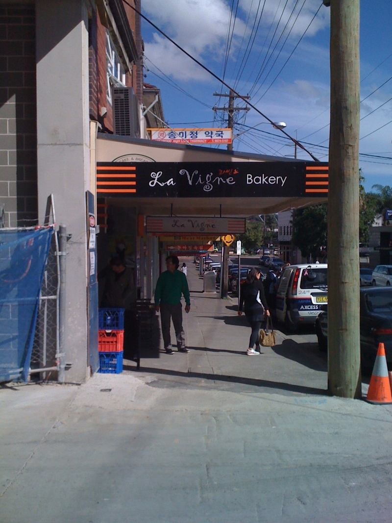 La Vigne Bakery, at 82 Rowe Street, Eastwood.