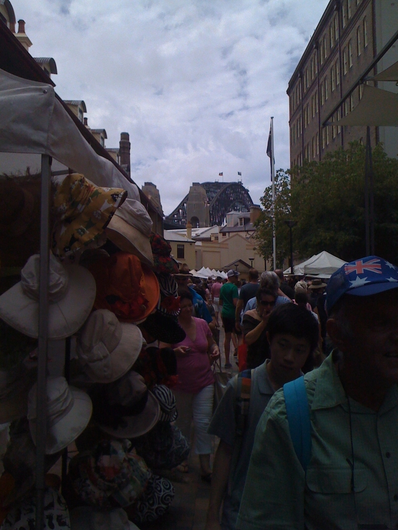 Australia Day in The Rocks, 2013. Photo copyright Robert Sullivan!