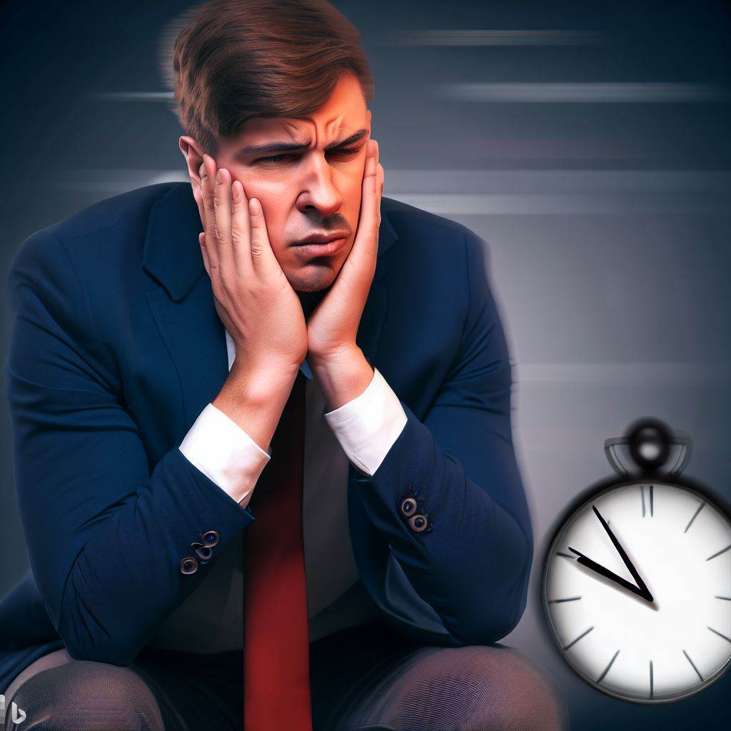 Tense times, courtesy of Bing Image Create!