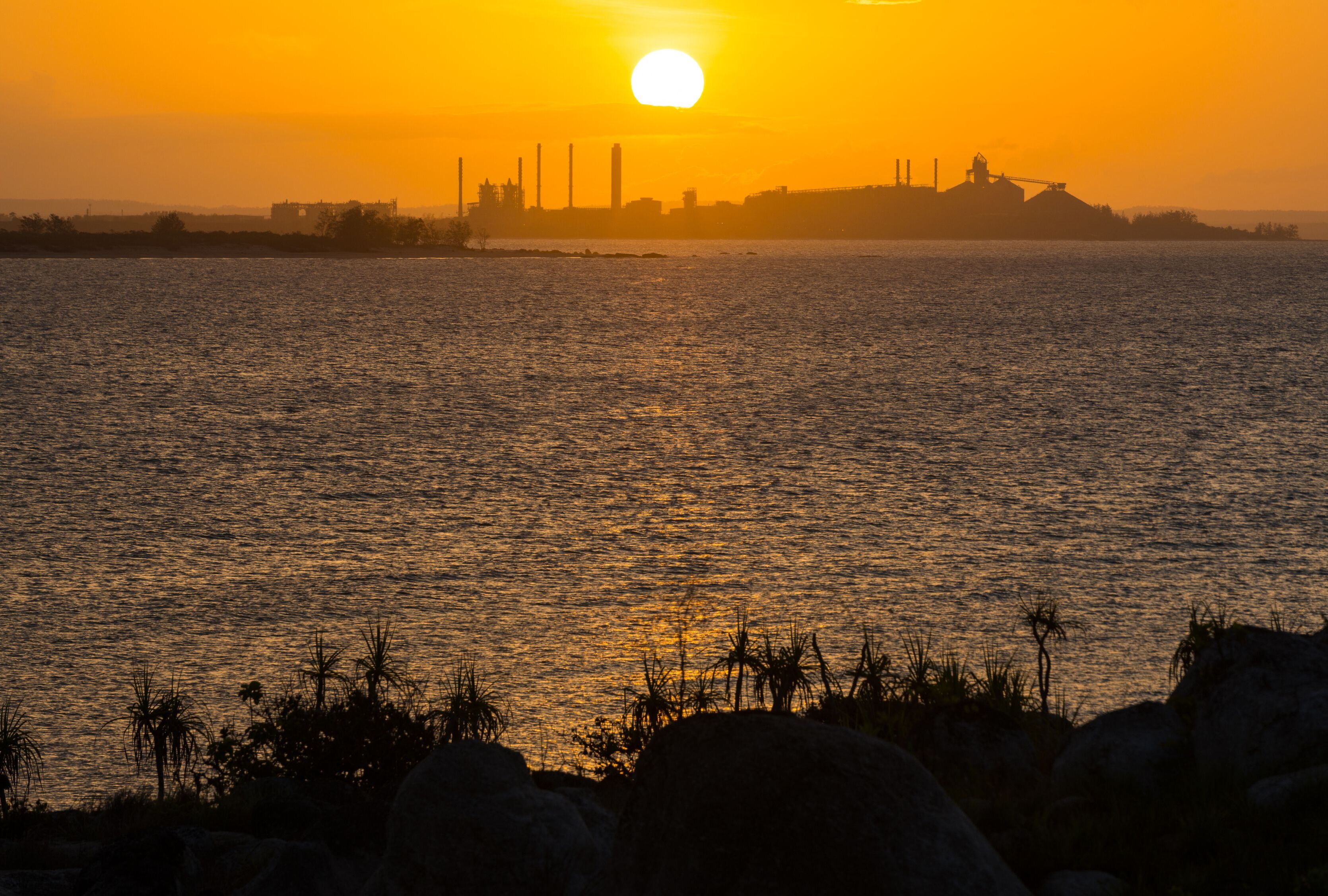 Wadleena sunset, in Arnhem Land, 1991