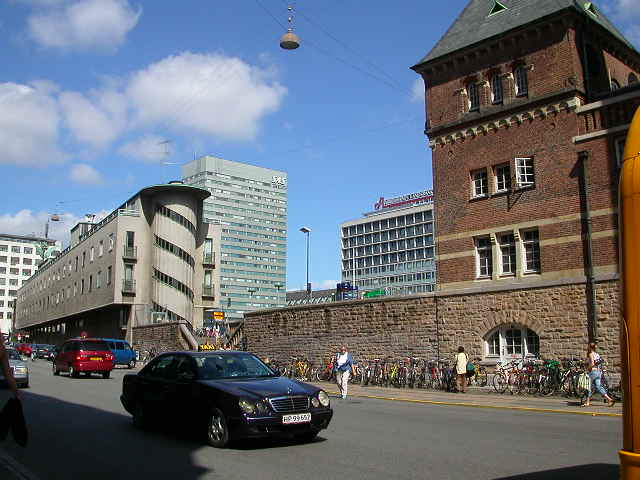 Near the red light district of Copenhagen Denmark, where I saw two blonde beauties in a fistfight