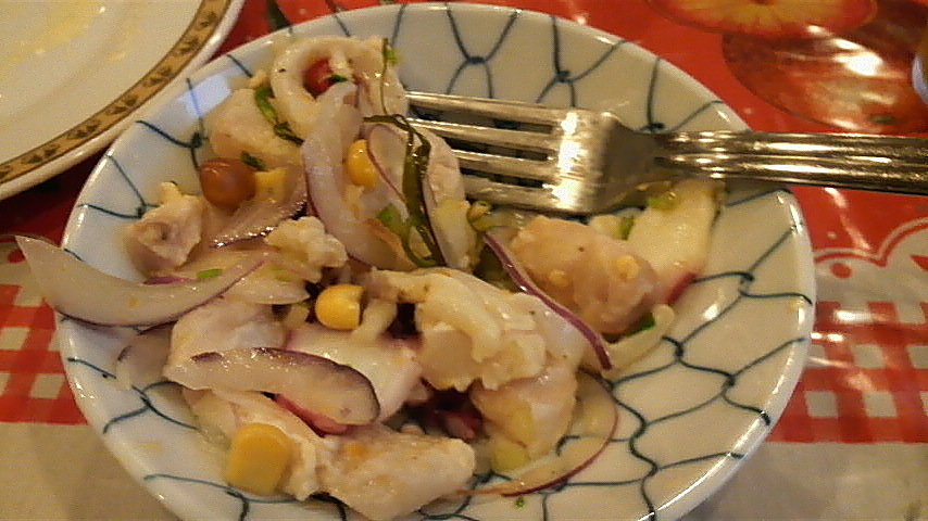 This octopus salad could almost pass itself off as Japanese