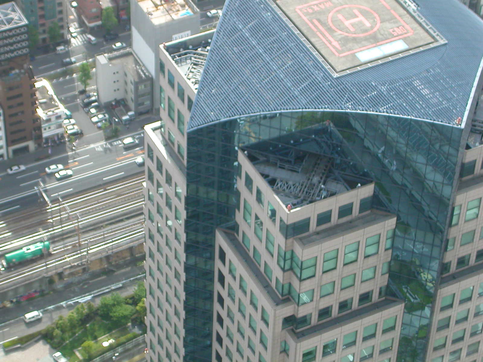 View of a ToyWorld, from Yokohama Tower
