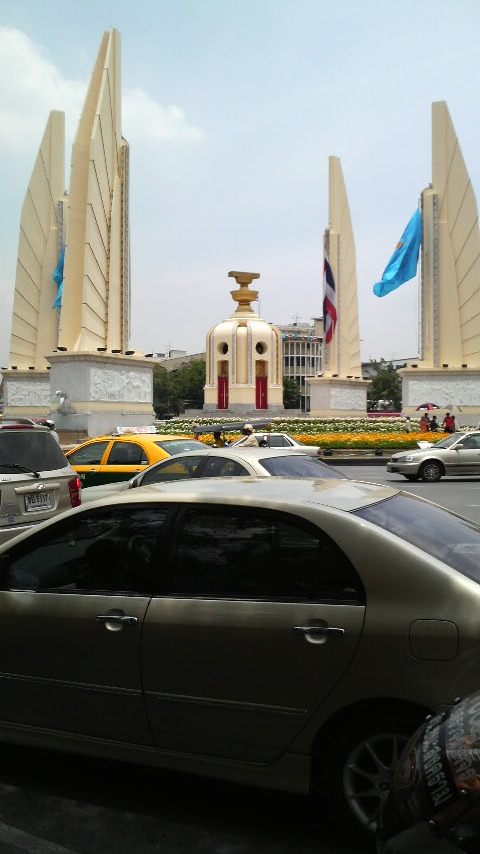 Symbol of Democracy in the heart of Bangkok, Thailand