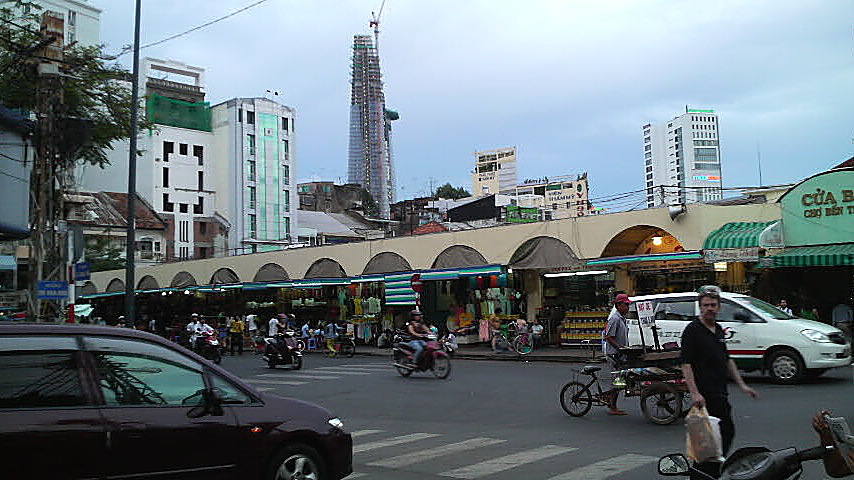 Chinese church on the road to Cholon