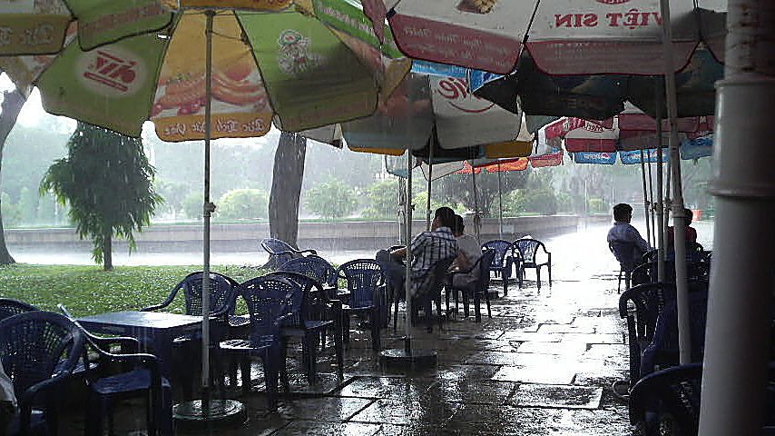 Tropical downpour